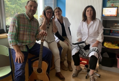 Illustration de l'actualité : A l’hôpital d’Avranches, la musique devient un soin en pédiatrie